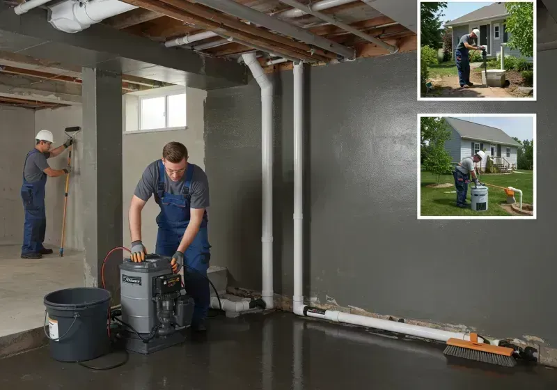 Basement Waterproofing and Flood Prevention process in Lackland Air Force Base, TX